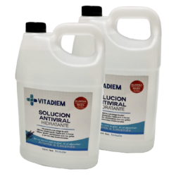 2 Galones de Vitadiem Sanitizante y solución Hidratante